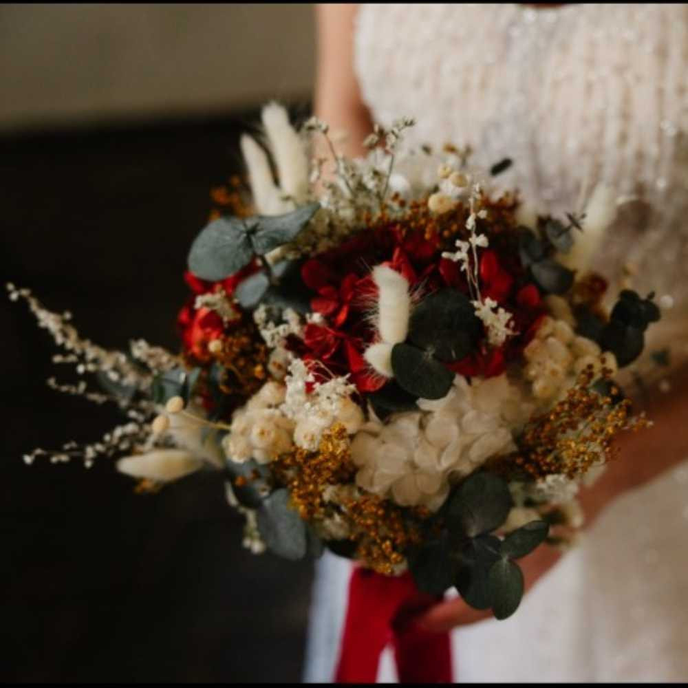 Ramo de novia Merry de flores preservadas | Jese & Mici