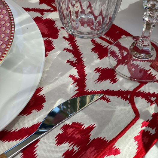 Individual o Salvamantel India Red