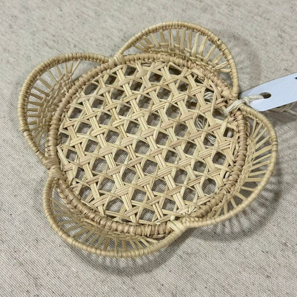 Panerita de fibra natural artesanal | Decoración de mesa