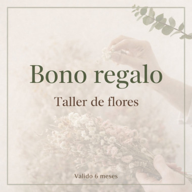 Bono regalo taller
