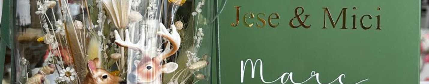 Cúpulas florales personalizadas | Jese & Mici